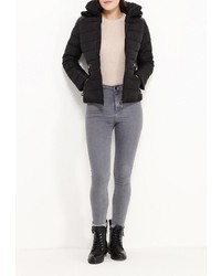 Женская черная куртка-пуховик от Z-Design