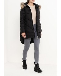 Женская черная куртка-пуховик от Z-Design