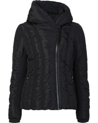 Женская черная куртка-пуховик от Zac Posen