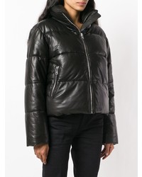 Женская черная куртка-пуховик от Zadig & Voltaire