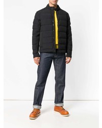 Мужская черная куртка-пуховик от Peuterey