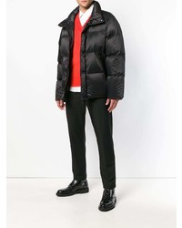 Мужская черная куртка-пуховик от Tom Ford
