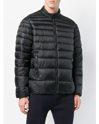 Мужская черная куртка-пуховик от Versace Jeans