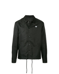 Мужская черная куртка-рубашка с принтом от Alexander Wang