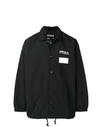 Мужская черная куртка-рубашка от adidas