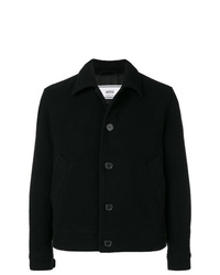 Мужская черная куртка-рубашка от AMI Alexandre Mattiussi