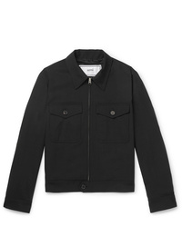 Мужская черная куртка-рубашка от Ami