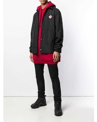 Мужская черная куртка-рубашка от Givenchy