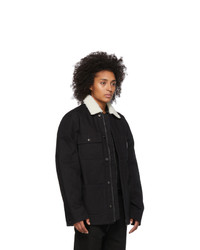 Женская черная куртка-рубашка от Carhartt Work In Progress