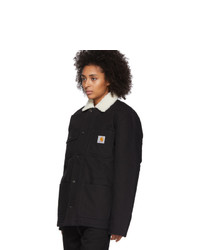 Женская черная куртка-рубашка от Carhartt Work In Progress