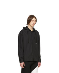 Мужская черная куртка-рубашка от Neil Barrett