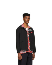 Мужская черная куртка-рубашка от Miharayasuhiro