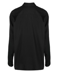Мужская черная куртка-рубашка от EGONlab
