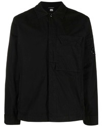 Мужская черная куртка-рубашка от C.P. Company