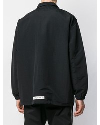 Мужская черная куртка-рубашка от adidas