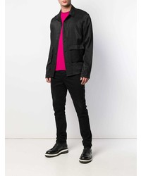 Мужская черная куртка-рубашка от RtA