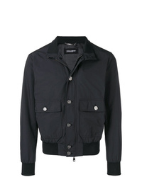 Мужская черная куртка-рубашка от Dolce & Gabbana