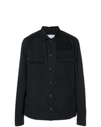 Мужская черная куртка-рубашка от Dondup