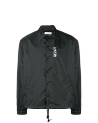Мужская черная куртка-рубашка от Facetasm