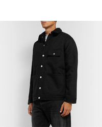 Мужская черная куртка-рубашка от BILLY