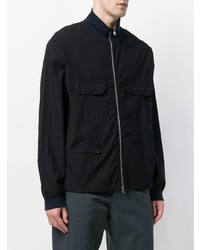 Мужская черная куртка-рубашка от Labo Art