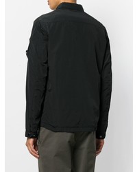 Мужская черная куртка-рубашка от CP Company
