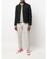 Мужская черная куртка-рубашка от By Walid