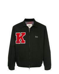Мужская черная куртка-рубашка от Kent & Curwen
