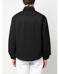 Мужская черная куртка-рубашка от Jacquemus