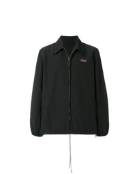 Мужская черная куртка-рубашка от Lanvin