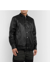 Мужская черная куртка-рубашка от Sacai