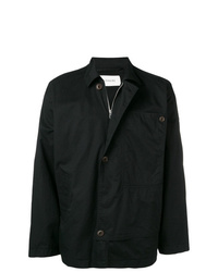 Мужская черная куртка-рубашка от Lemaire