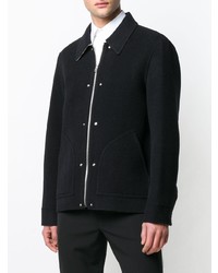 Мужская черная куртка-рубашка от Helmut Lang