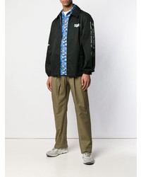 Мужская черная куртка-рубашка от Lanvin