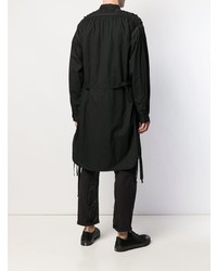 Мужская черная куртка-рубашка от The Viridi-anne
