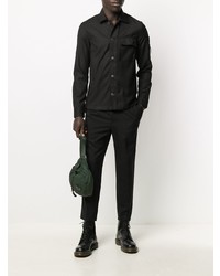 Мужская черная куртка-рубашка от C.P. Company