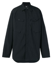 Мужская черная куртка-рубашка от Maharishi
