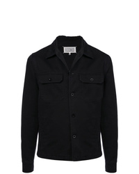 Мужская черная куртка-рубашка от Maison Margiela