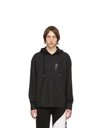 Мужская черная куртка-рубашка от Neil Barrett