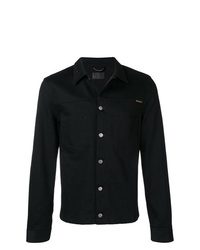 Мужская черная куртка-рубашка от Nudie Jeans Co