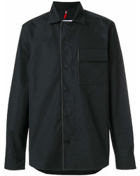 Мужская черная куртка-рубашка от Oamc
