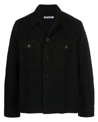 Мужская черная куртка-рубашка от Our Legacy