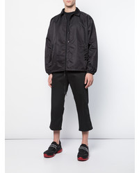 Мужская черная куртка-рубашка от The Celect