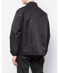 Мужская черная куртка-рубашка от The Celect