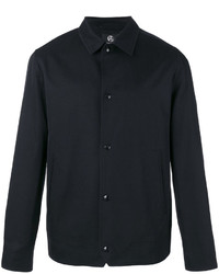 Мужская черная куртка-рубашка от Paul Smith