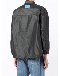 Мужская черная куртка-рубашка от Sunnei