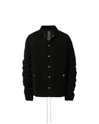 Мужская черная куртка-рубашка от Rick Owens DRKSHDW