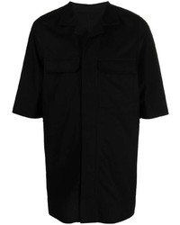 Мужская черная куртка-рубашка от Rick Owens
