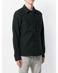 Мужская черная куртка-рубашка от Individual Sentiments