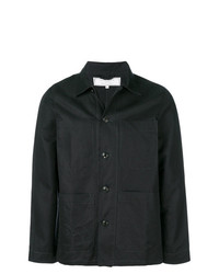 Мужская черная куртка-рубашка от Societe Anonyme